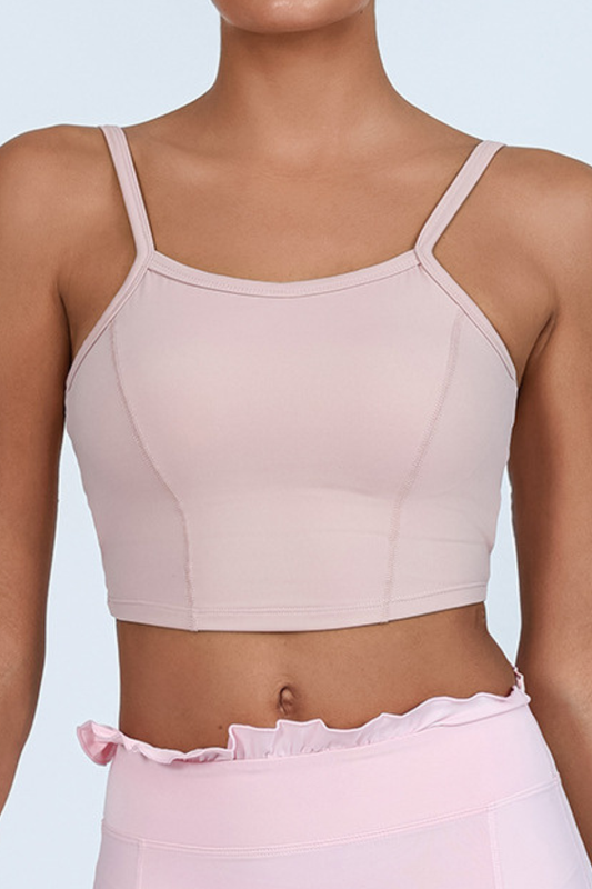 Women's Crisscross Back Strappy Thin Strap Sports Tank Top