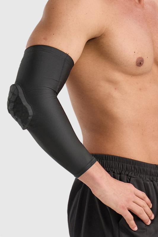 Honeycomb Padded Elbow Support Arm Sleeve