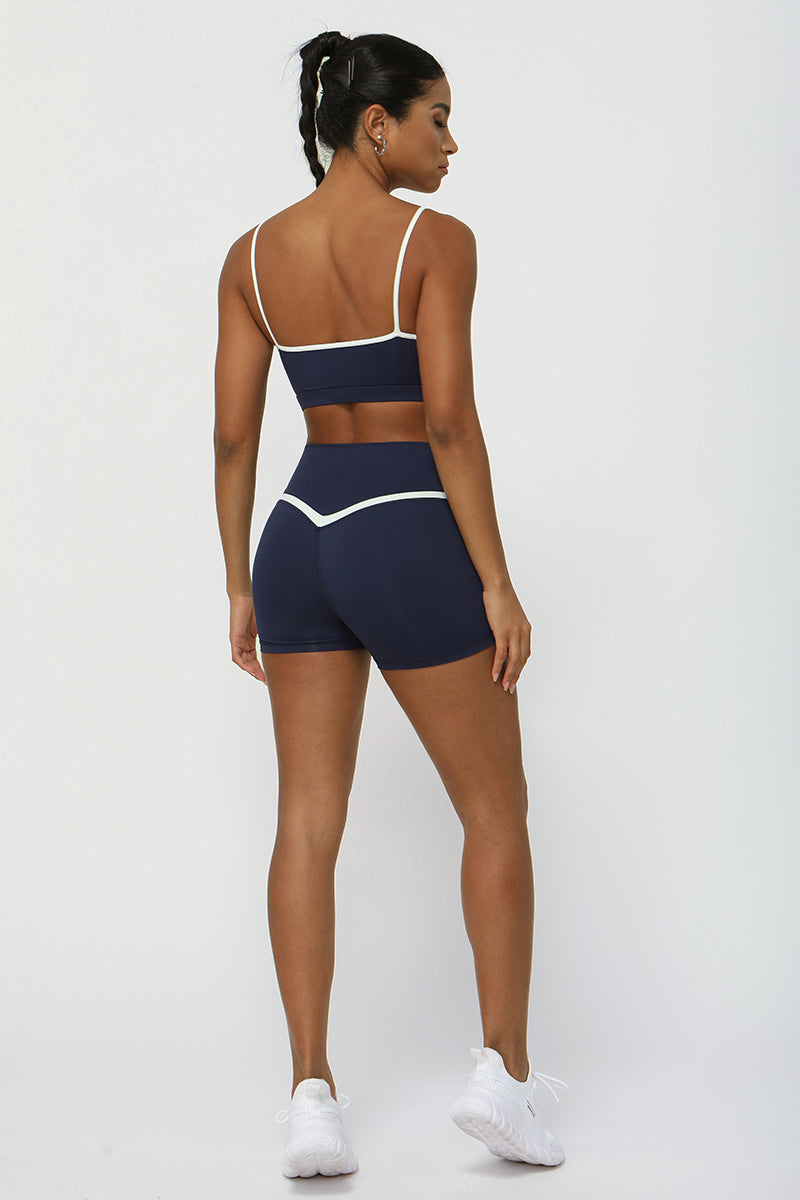 Colorblocked Women Yoga Sport Wear Set