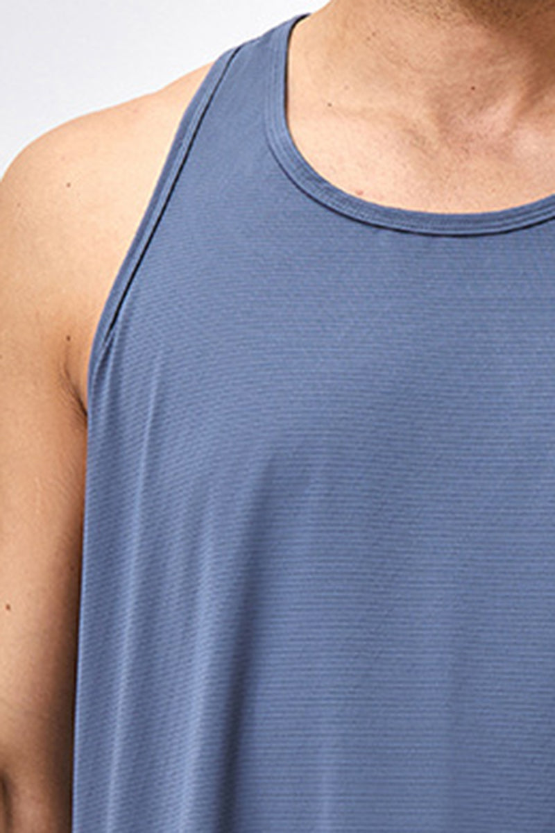 Men's Summer Skin-Friendly Breathable Racerback Tank Top