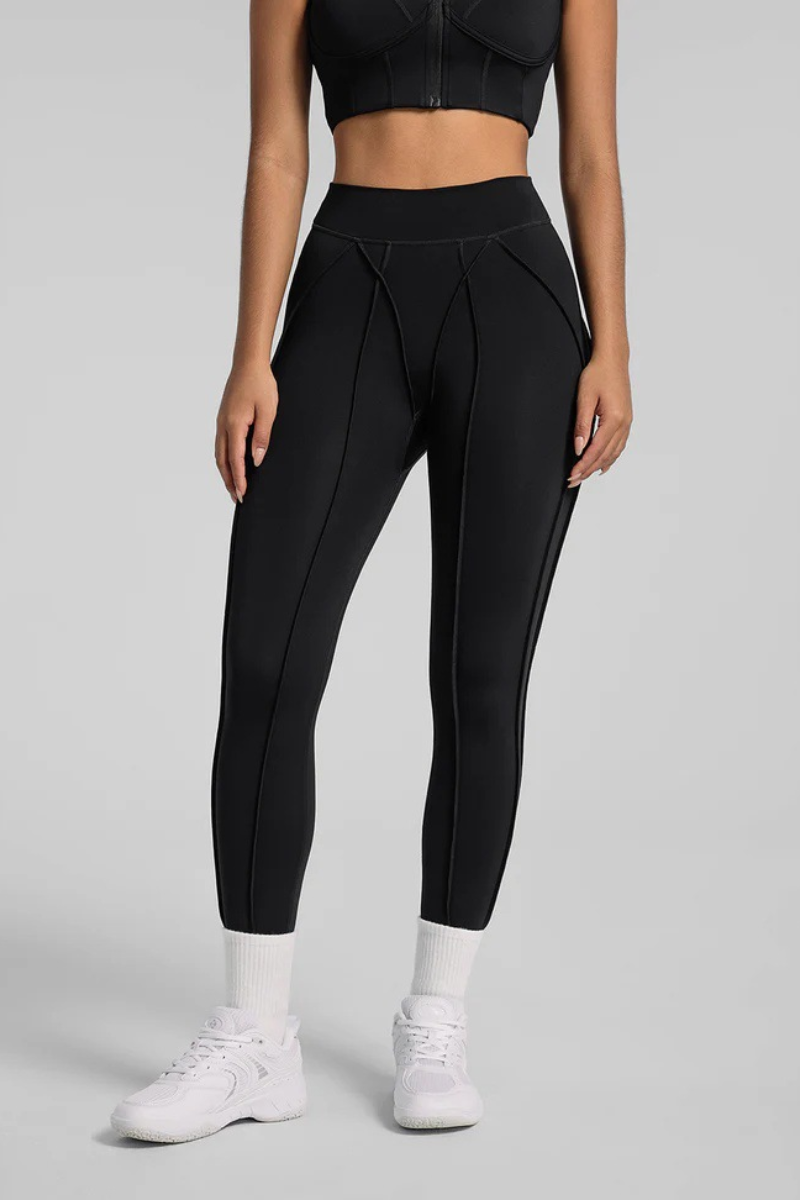 Women's High-Waisted Seam Detail  Naked Feel Yoga Leggings