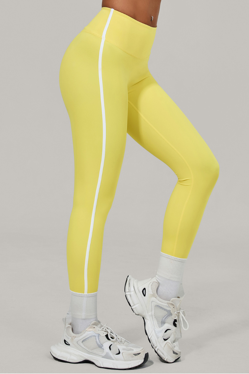 Women's Athletic Sculpting Slim Color Block Leggings