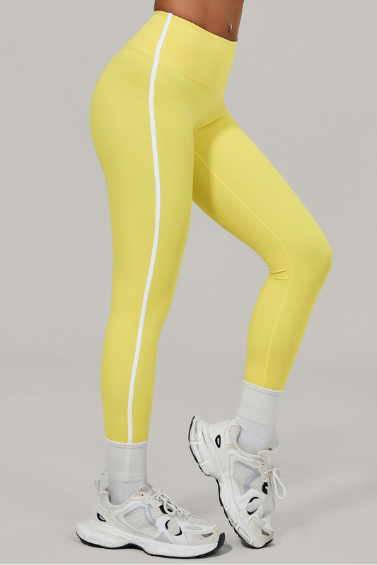 Women's Athletic Sculpting Slim Color Block Leggings
