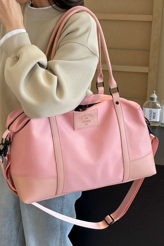 Trolley Sleeve Handheld Storage Same Color Tone Sports Gym Bag