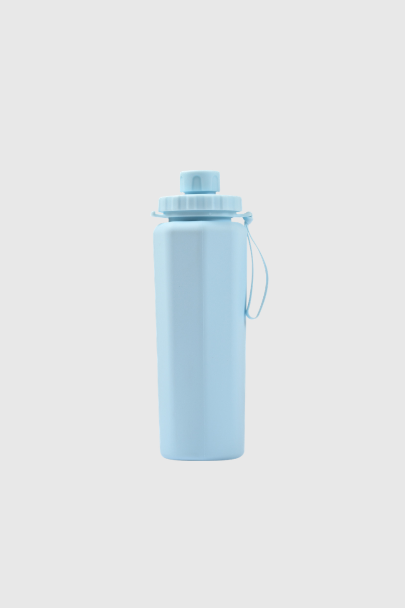 Silicone Portable Drop-Proof Heat-Resistant Sports Water Bottle