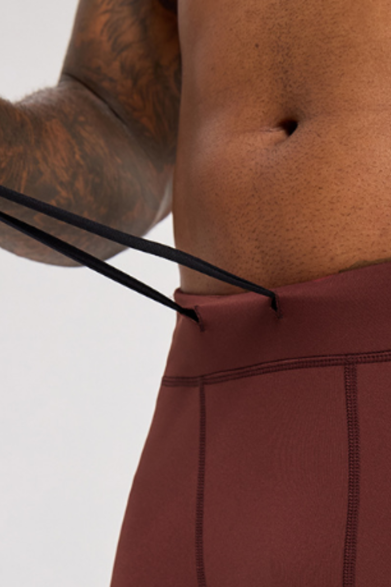 Men's Sports Sculpting Solid Side Pocket 5-inch Shorts