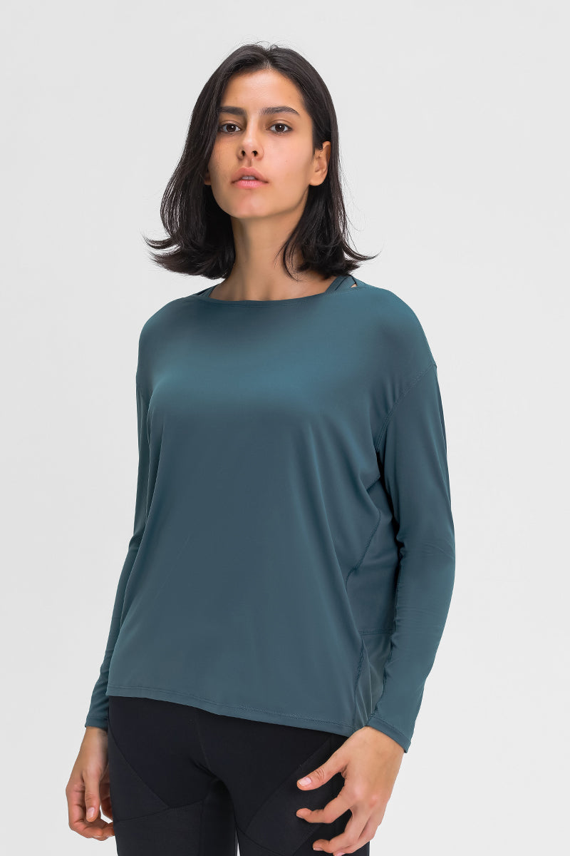 Women'S Loose Sports Long Sleeves