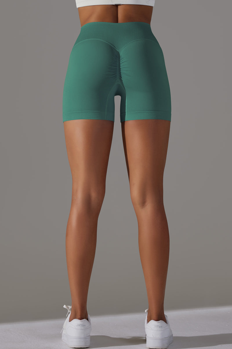 Seamless Women Yoga Sports Shorts