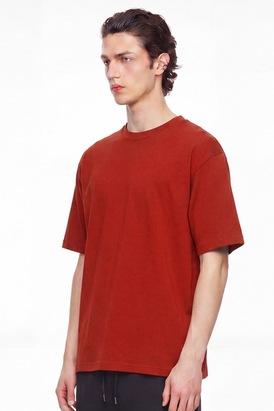 Men's Summer Sorona Cooling Drop Shoulder Loose T-shirt