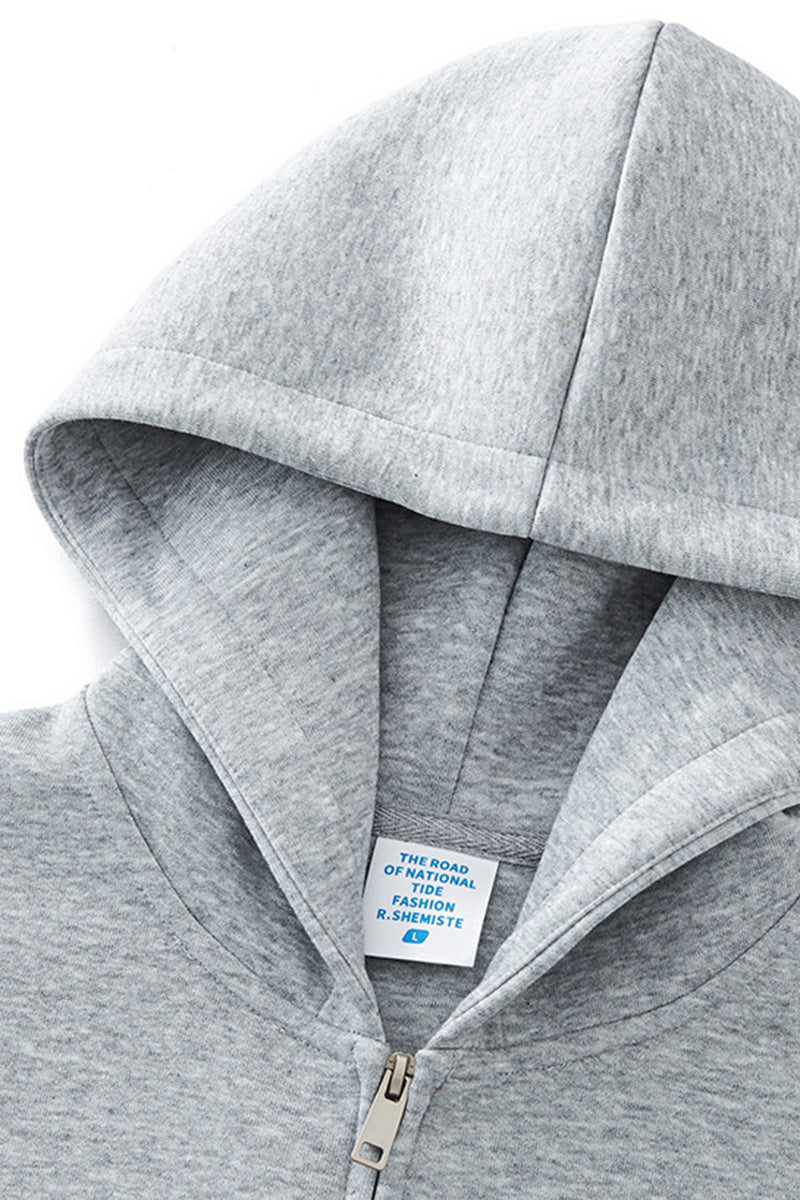 Women Clean Fit Cropped Zip-Up Hoodie
