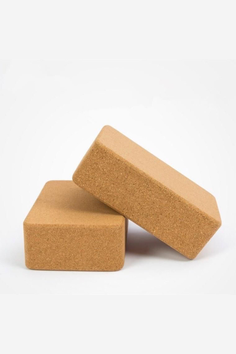 Natural Cork High-Density Stretching Yoga Block