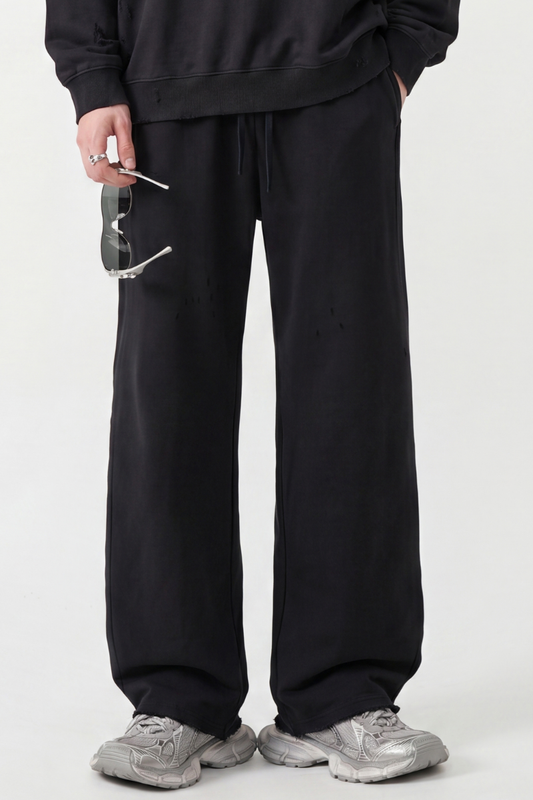 Unisex Fall 430G Heavyweight Drawstring Relaxed Sweatpants