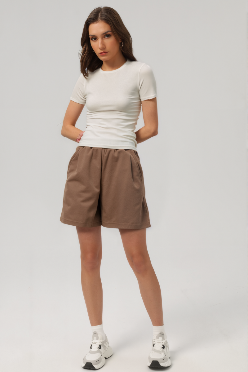 Women Tencel Modal Short-Sleeve T-Shirt
