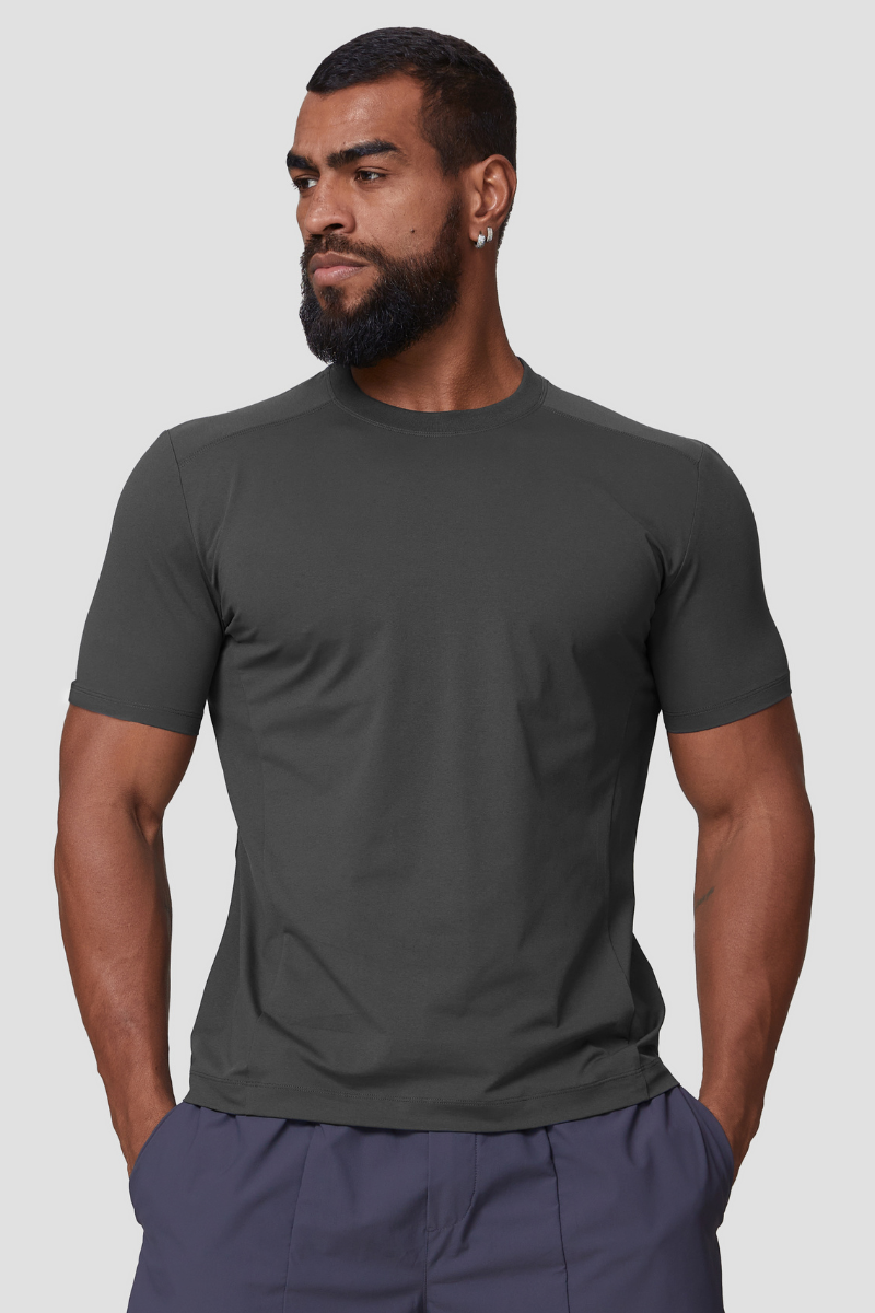 Men's UV Protection Antibacterial Cooling Quick-Dry Athleisure Tee