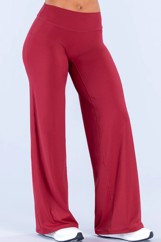 Women's Athletic Naked Feel Draped Yoga Wide Leg Pants