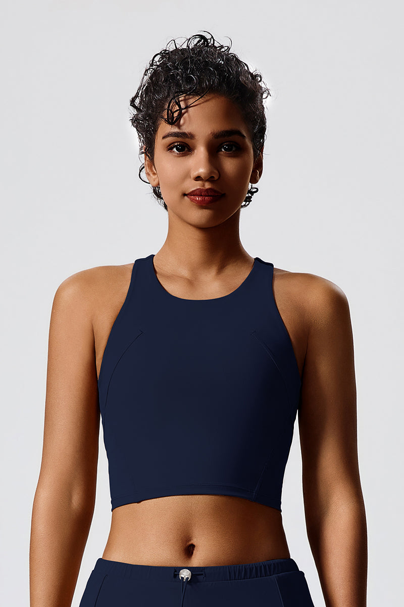 Women Eco-Friendly Renewable Fabrics Tight Fit With Chest Pad Outdoor Golf Fitness Tennis Vests