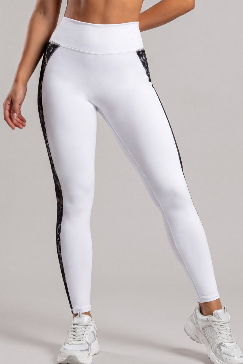 Women's Lace Panel Butt-Lifting Sculpting Yoga Leggings