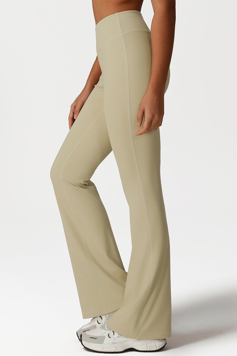 Women High-Waisted Bootcut Butt-Lifting Naked-Feel Yoga Pants