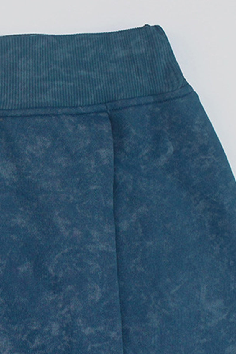 Women High-Waist Printed Lined Split Tennis skirt