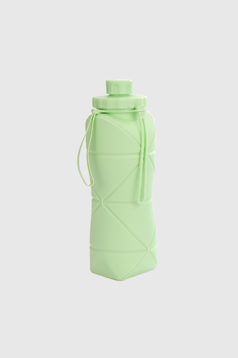 Silicone Collapsible Outdoor Portable Water Sports Bottle