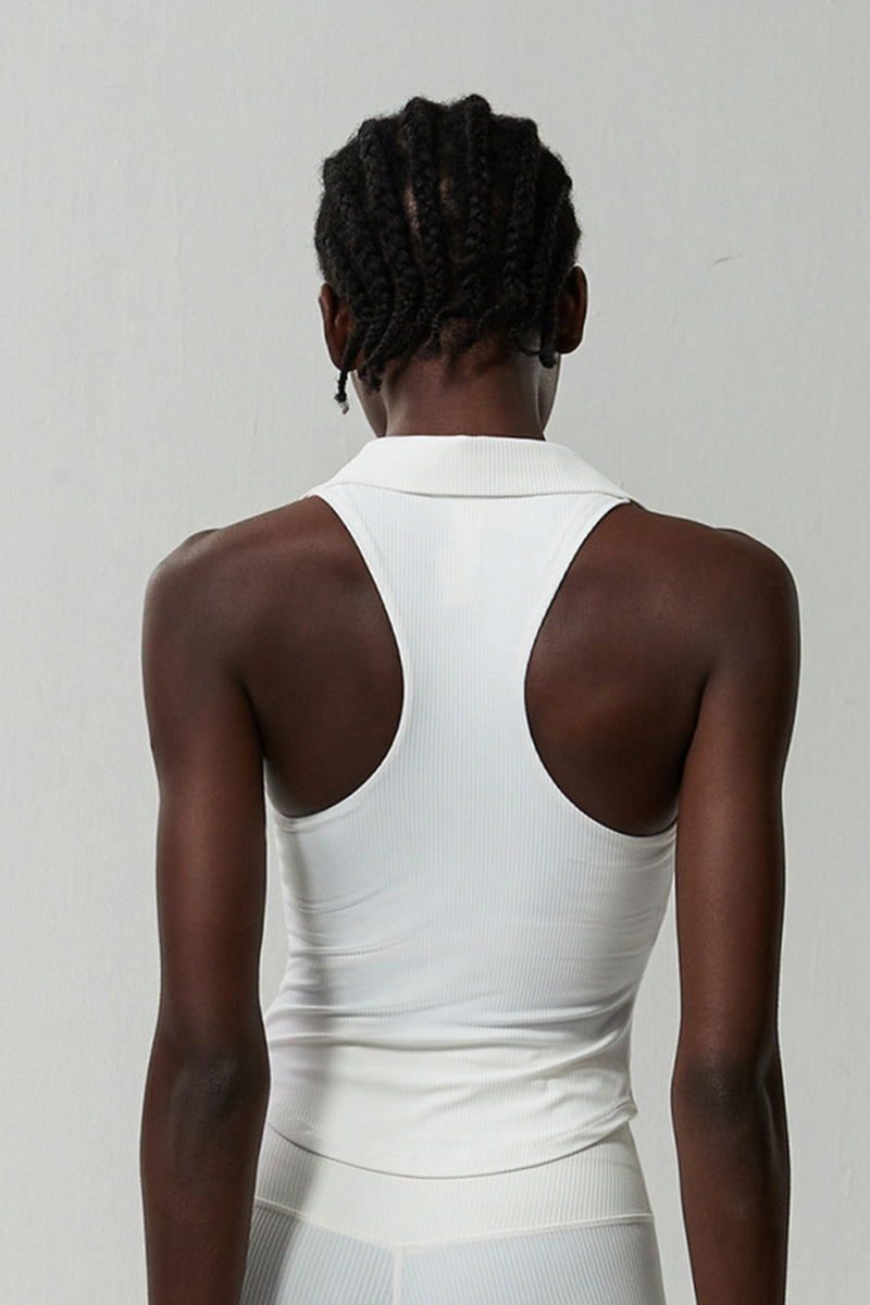 Women Slim Waist V-Neck Yoga Running Sports Vest