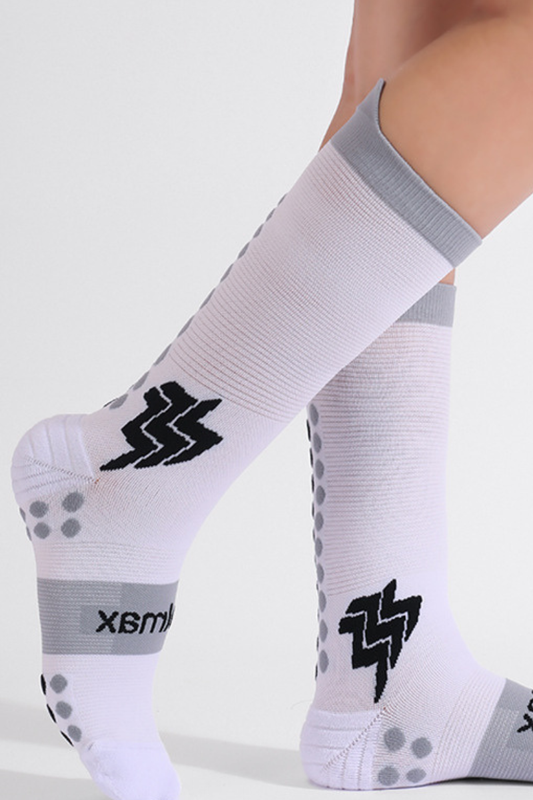 Non-Slip Cushioned Quick-Drying Long Running Socks