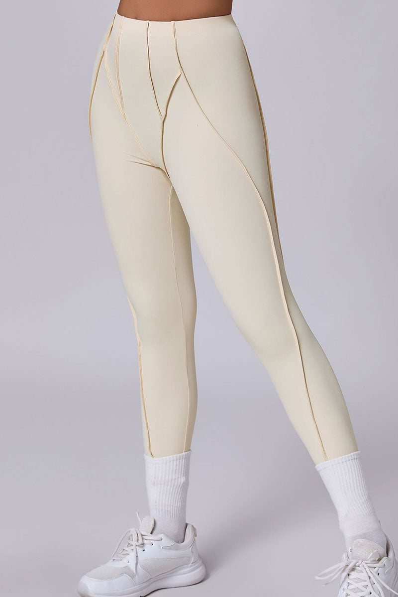 Women Brushed Skin-Friendly Skinny Temperament Shaping Sports Yoga Casual Suit