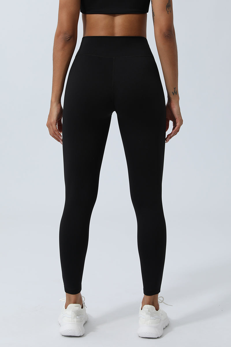 Women Twist Waist Yoga Leggings