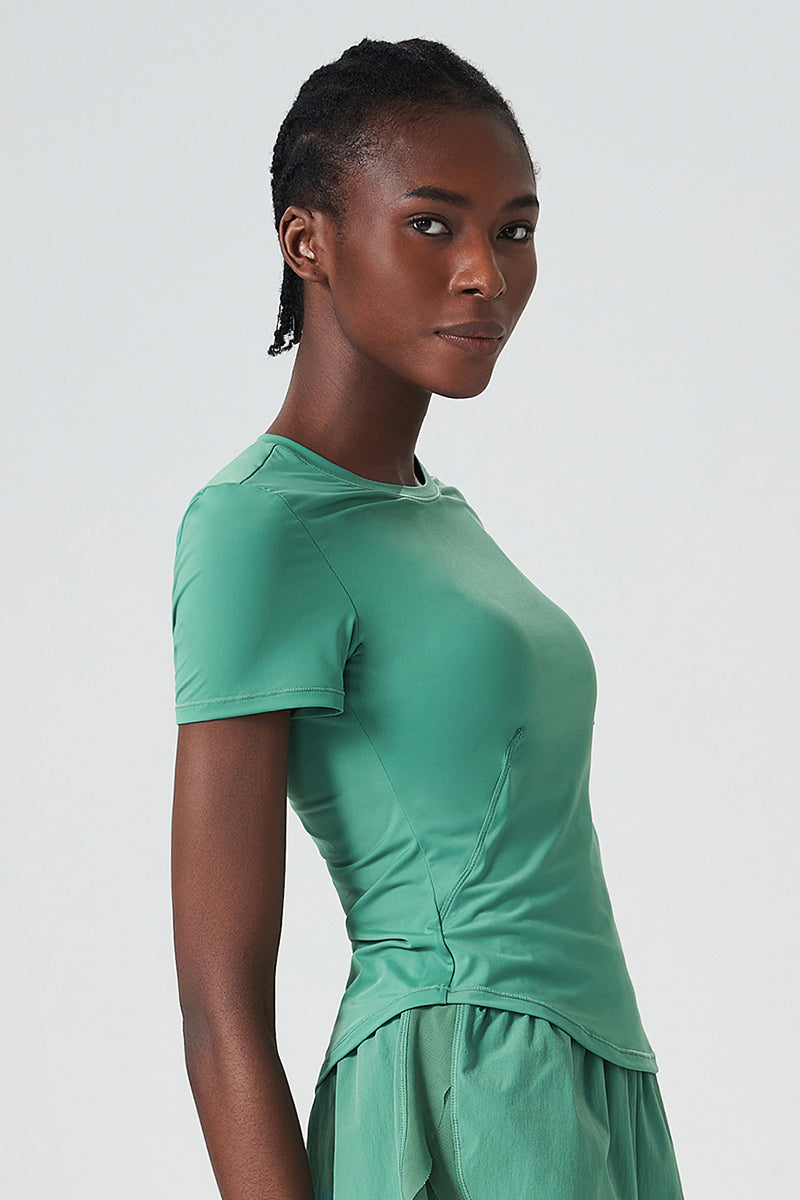 Slim-fit quick-drying fitness T-shirt