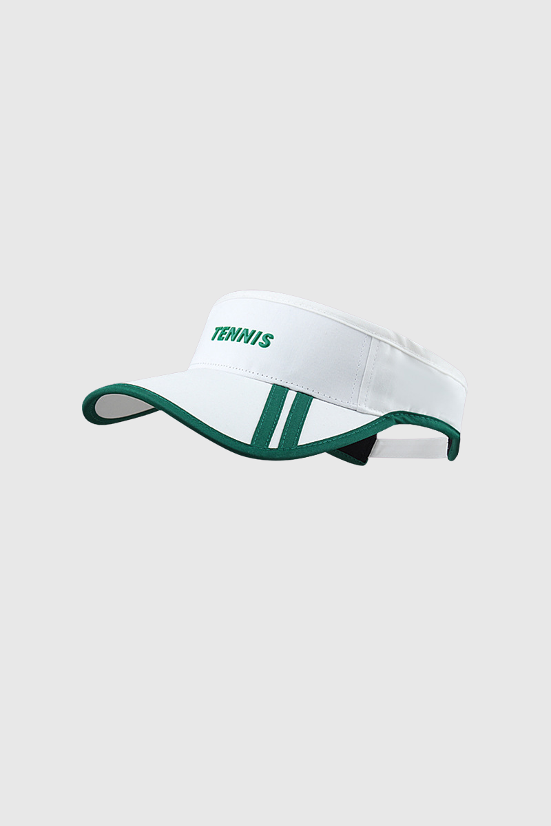 Women's Breathable Sun Visor Color Block Sport Empty Top Cap