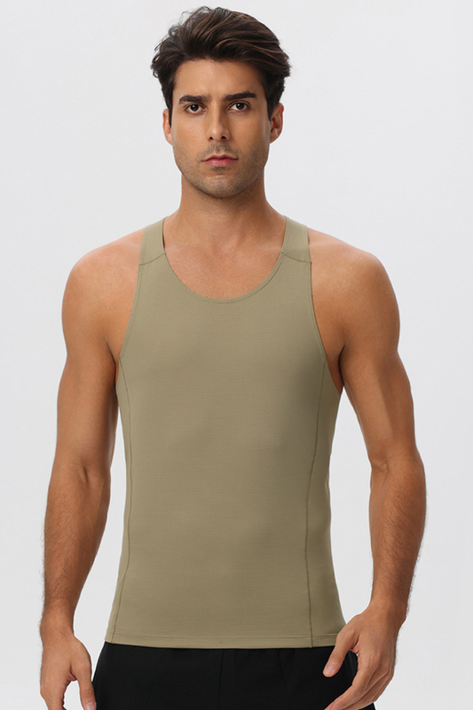 Men's Mesh Breathable High Stretch Quick Dry Tank Top
