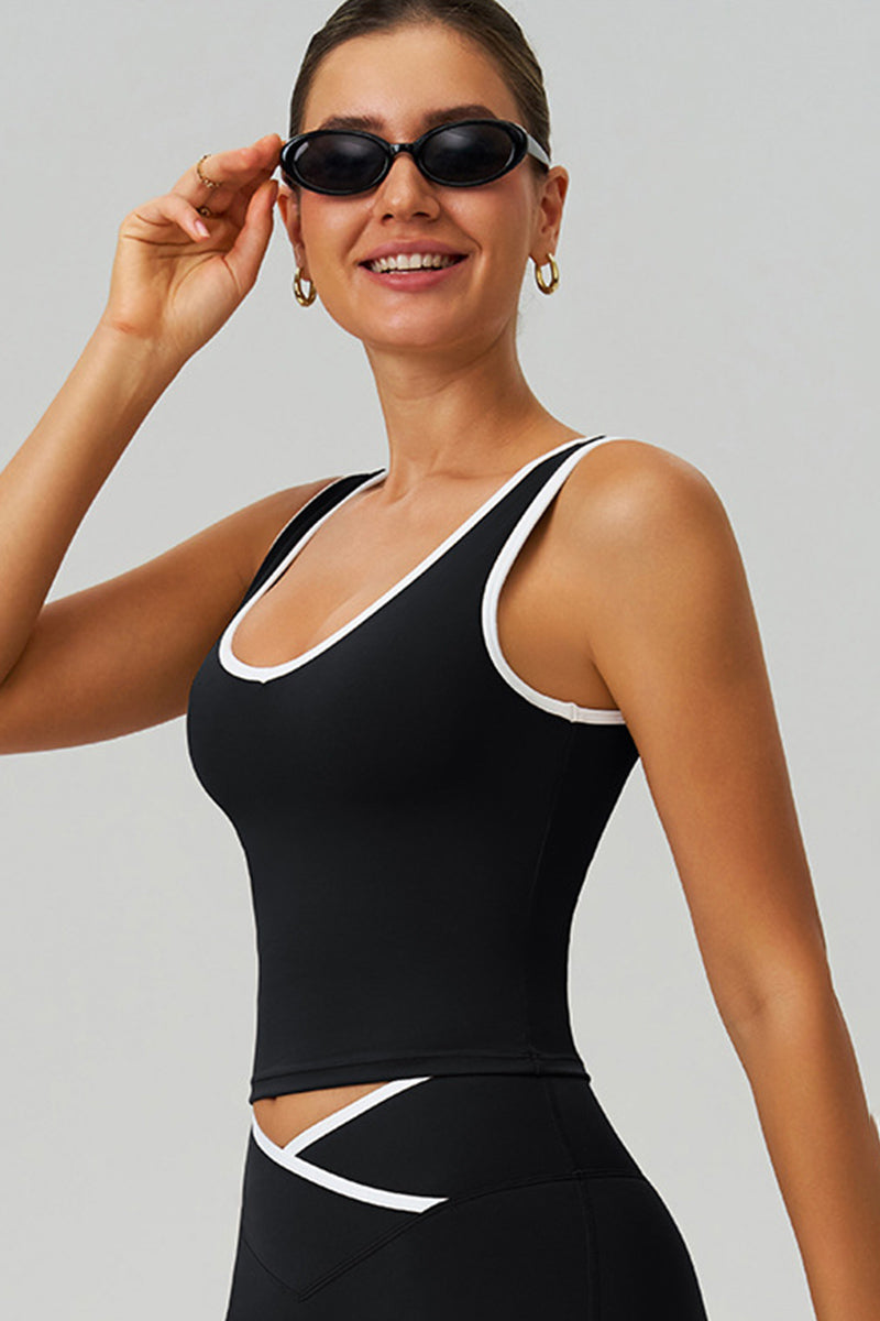 Women Naked-Feel Crisscross Back Sports Bra