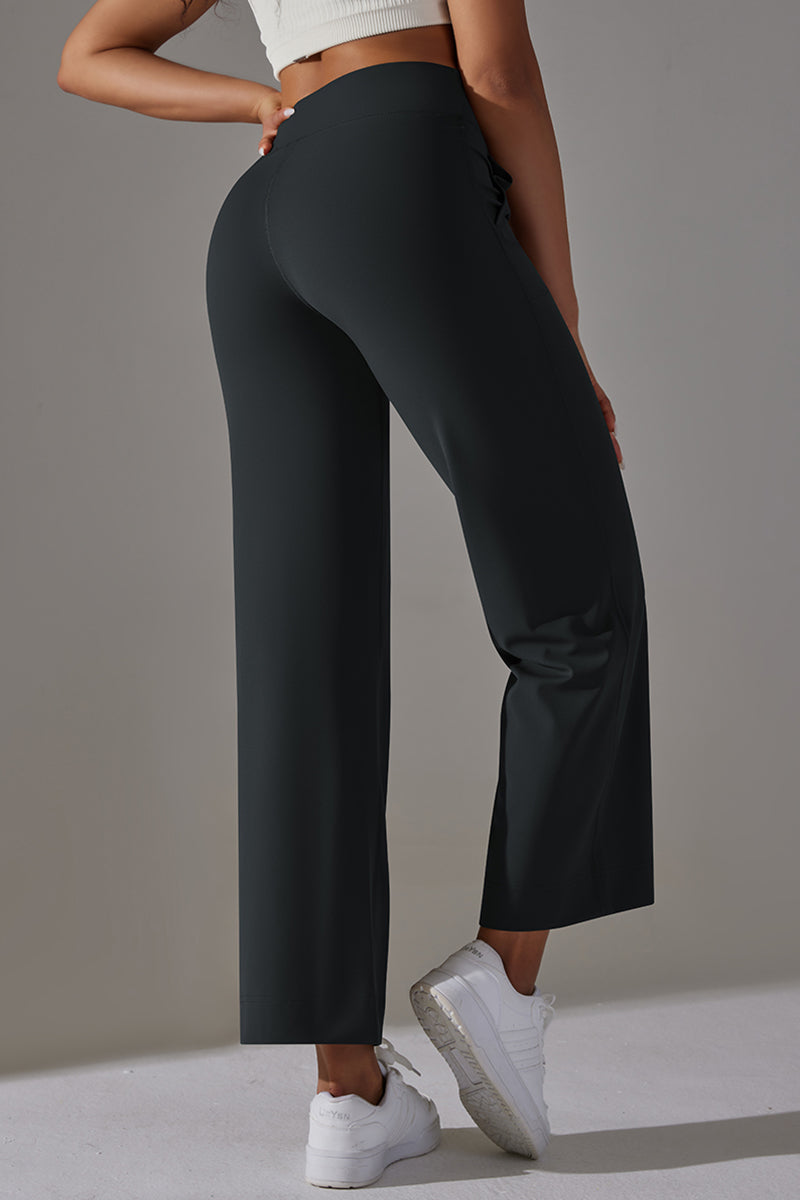 Women'S Drawstring Waist Exercise Yoga Pants