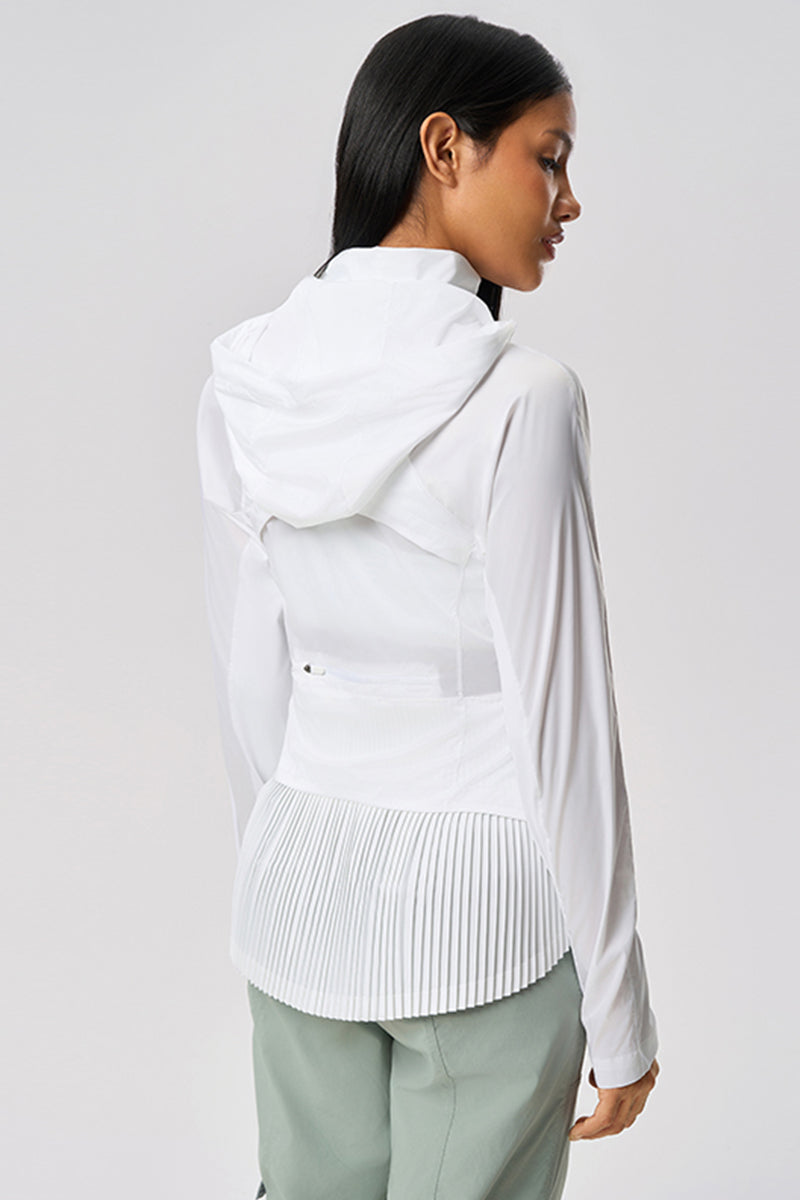 Women Outdoor Uv Protection Upf50+ Slimming Breathable Long Sleeve Sun Protection Jacket