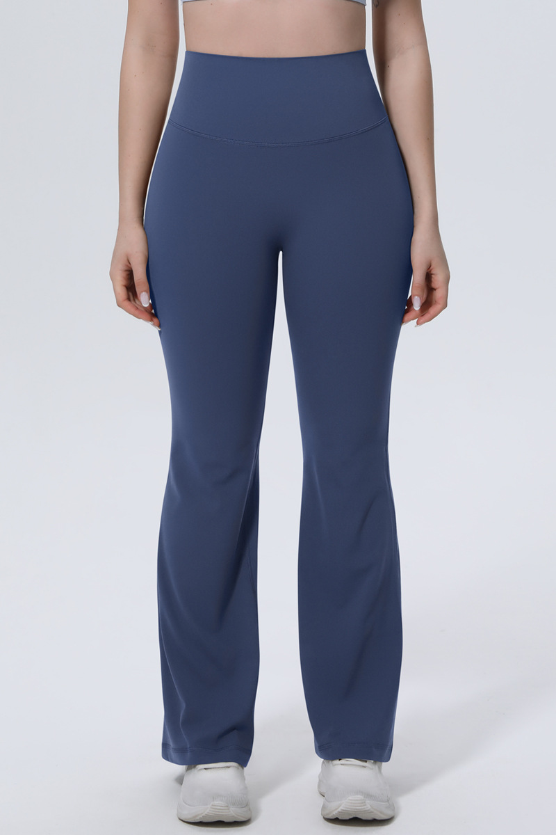 Women's Athletic High Waist And Hip Tight Yoga Flared Pants