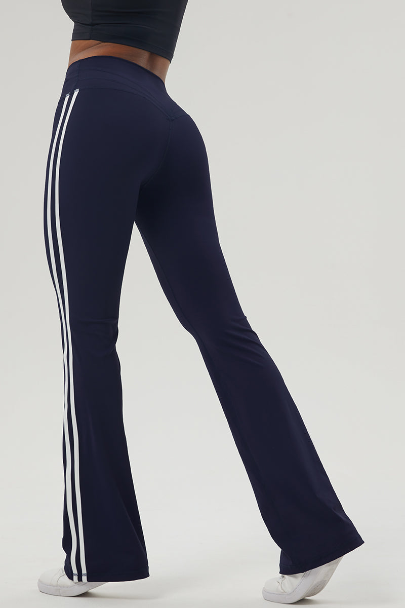 Women'S Hip Lift Color Yoga Flare Pants