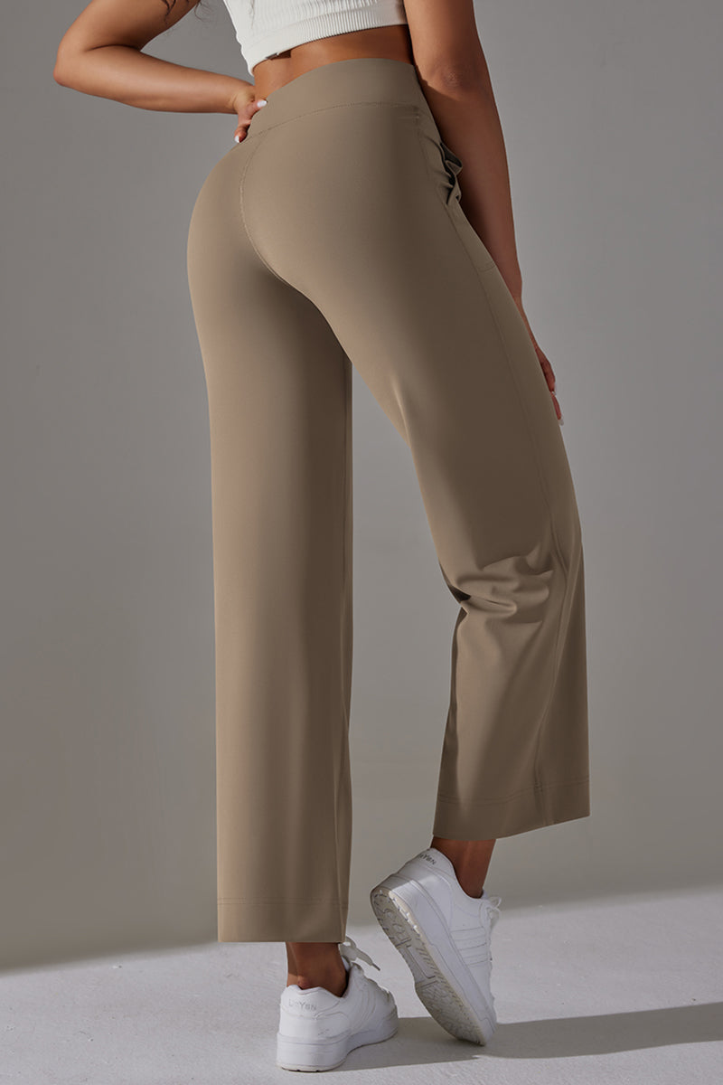 Women'S Drawstring Waist Exercise Yoga Pants