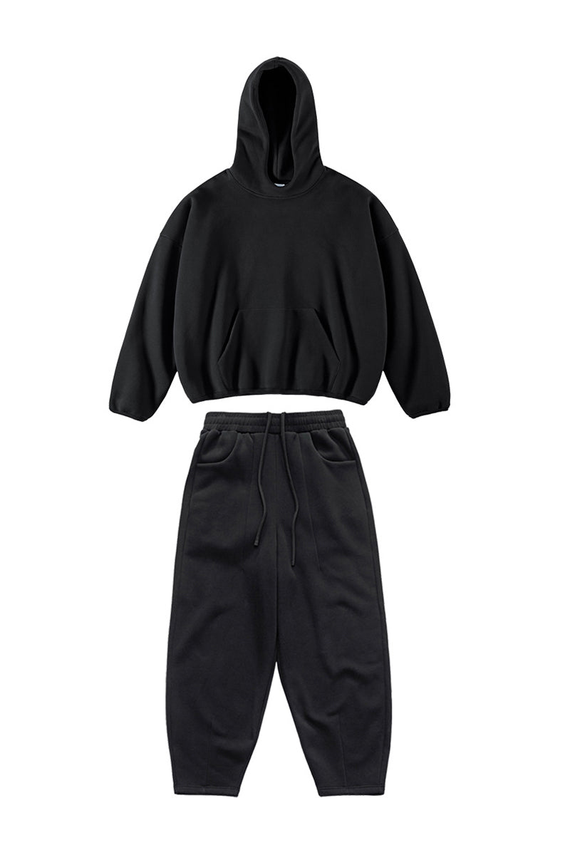 Unisex Oversize Fleece Hoodie Streetwear