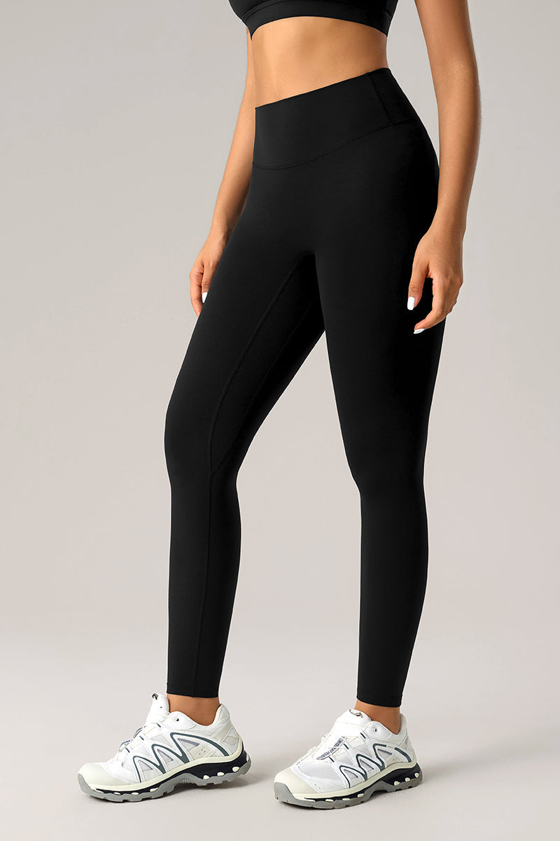 Women High-Waisted Seamless Peach-Butt Sculpting Running Yoga Leggings