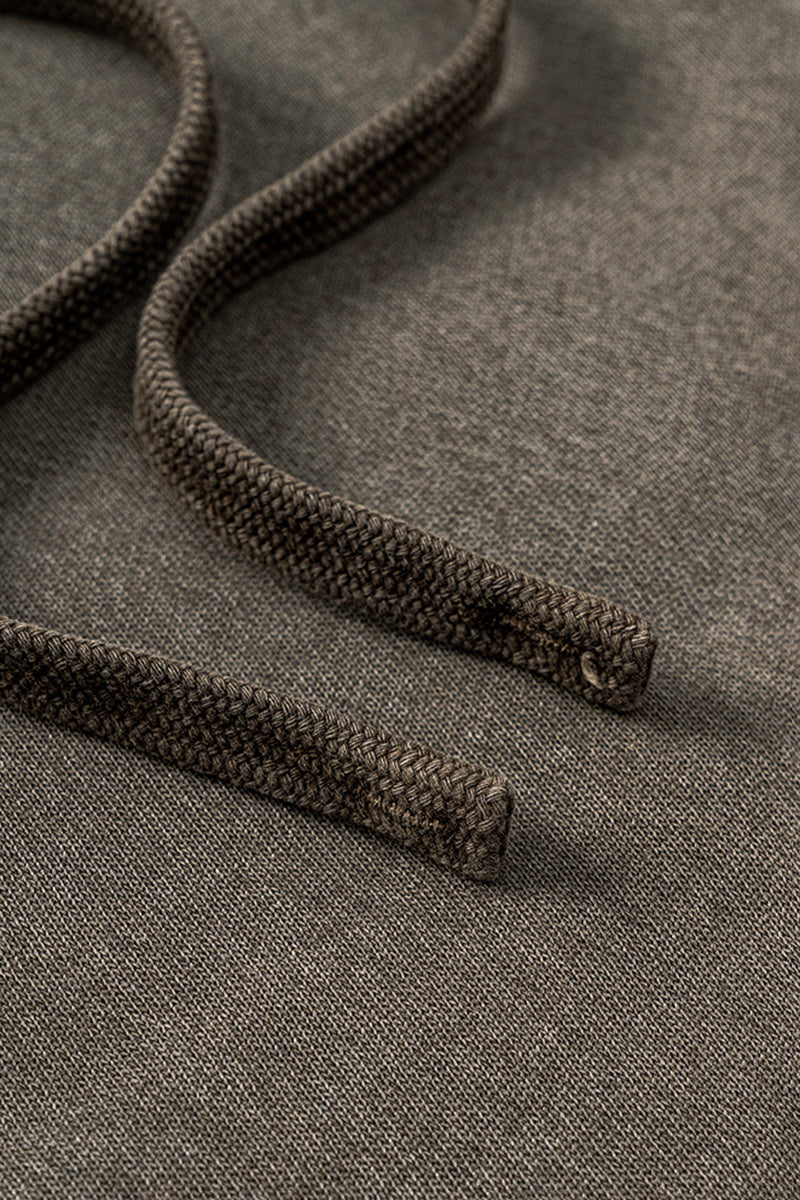 Fleece-Lined Straight Leg Sweatpants - Washed Knit Joggers for Casual & Sport