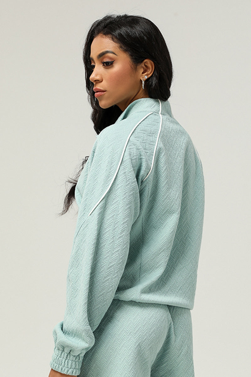 Women Sports Casual Stand Collar Jacket