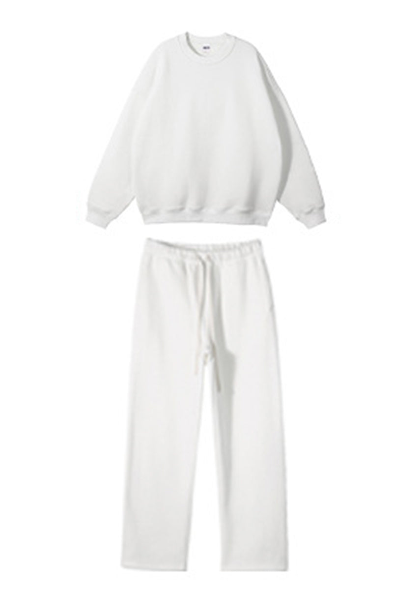 Men/Women Oversize Fleece-Lined Heavyweight Hoodie and pants