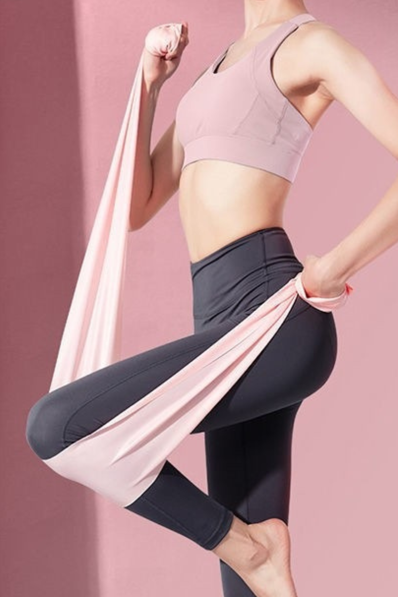 Women's 59in Soft Full-Body Shaping Portable Resistance Band