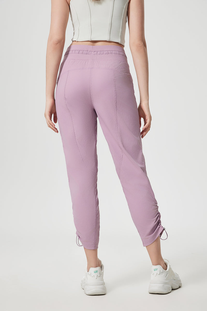 Women Straight Light Breathable Ice Feeling Slim Running Fitness Casual Sweatpants