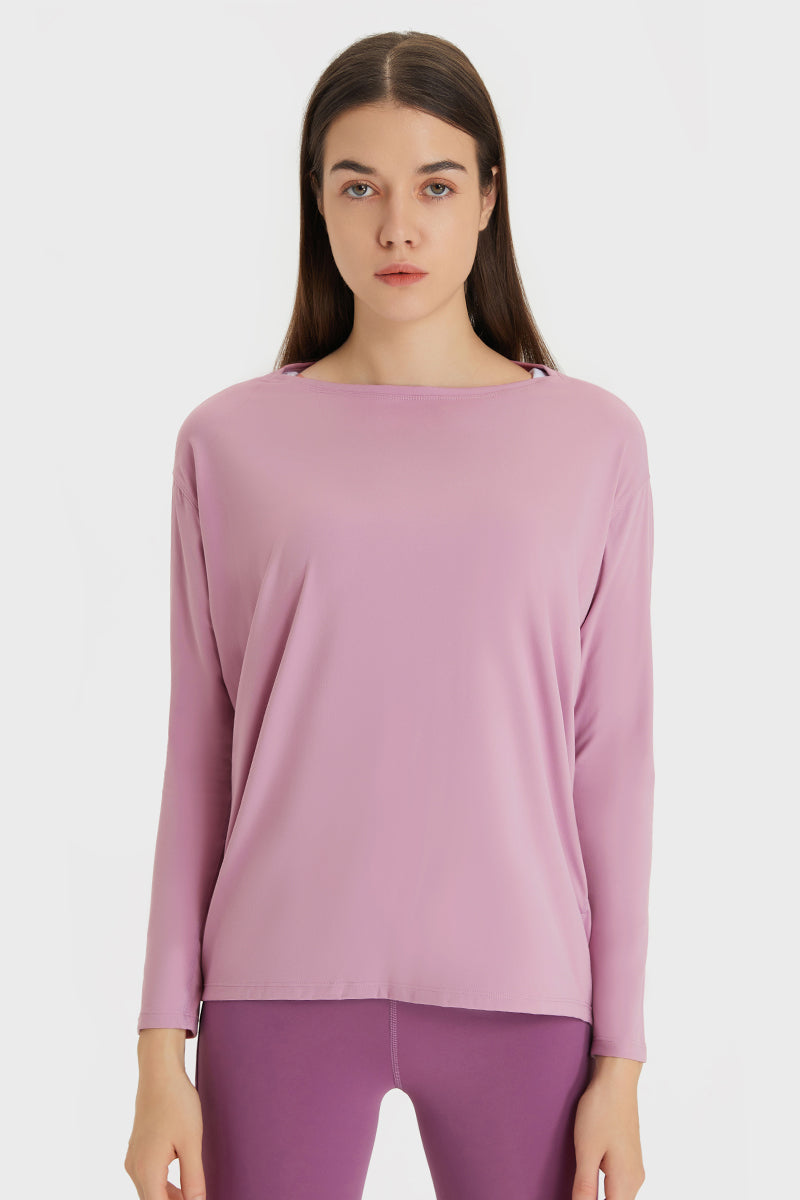 Women'S Loose Sports Long Sleeves