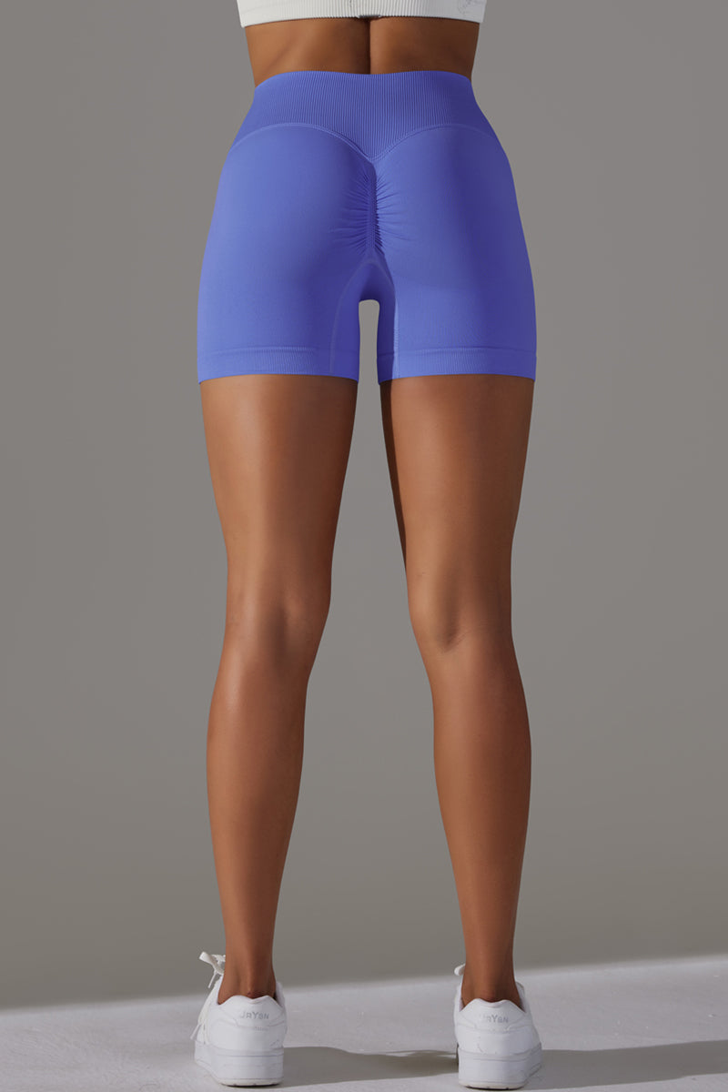 Seamless Women Yoga Sports Shorts
