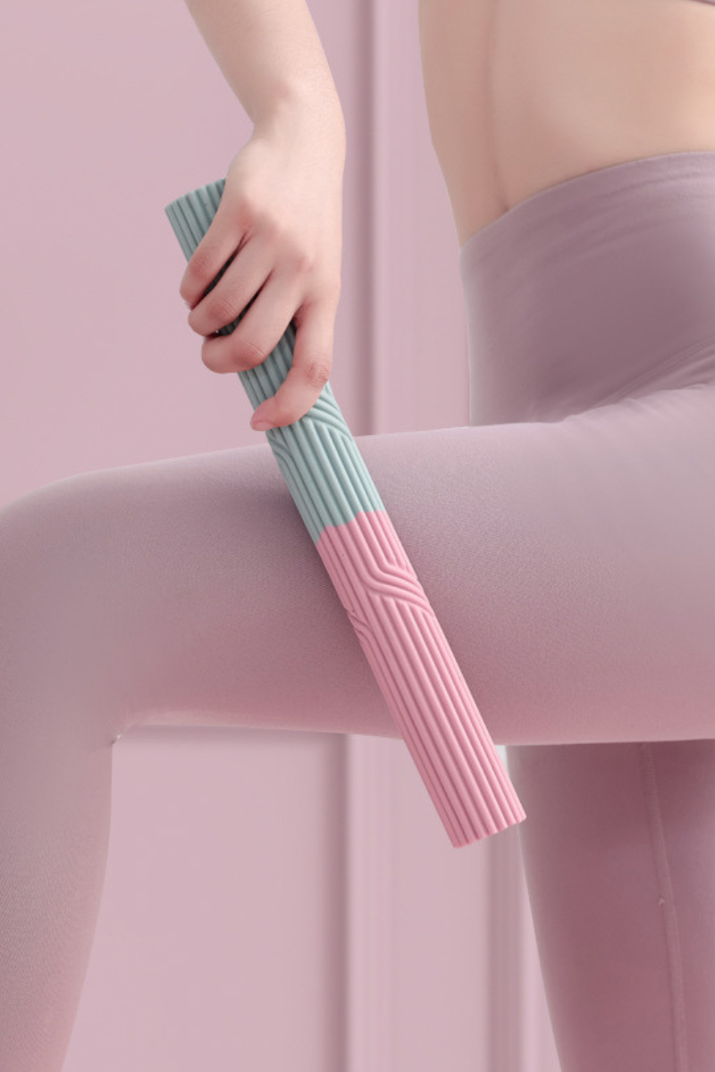 Torque Massage Stick And Pull StrapTwo-Piece Set