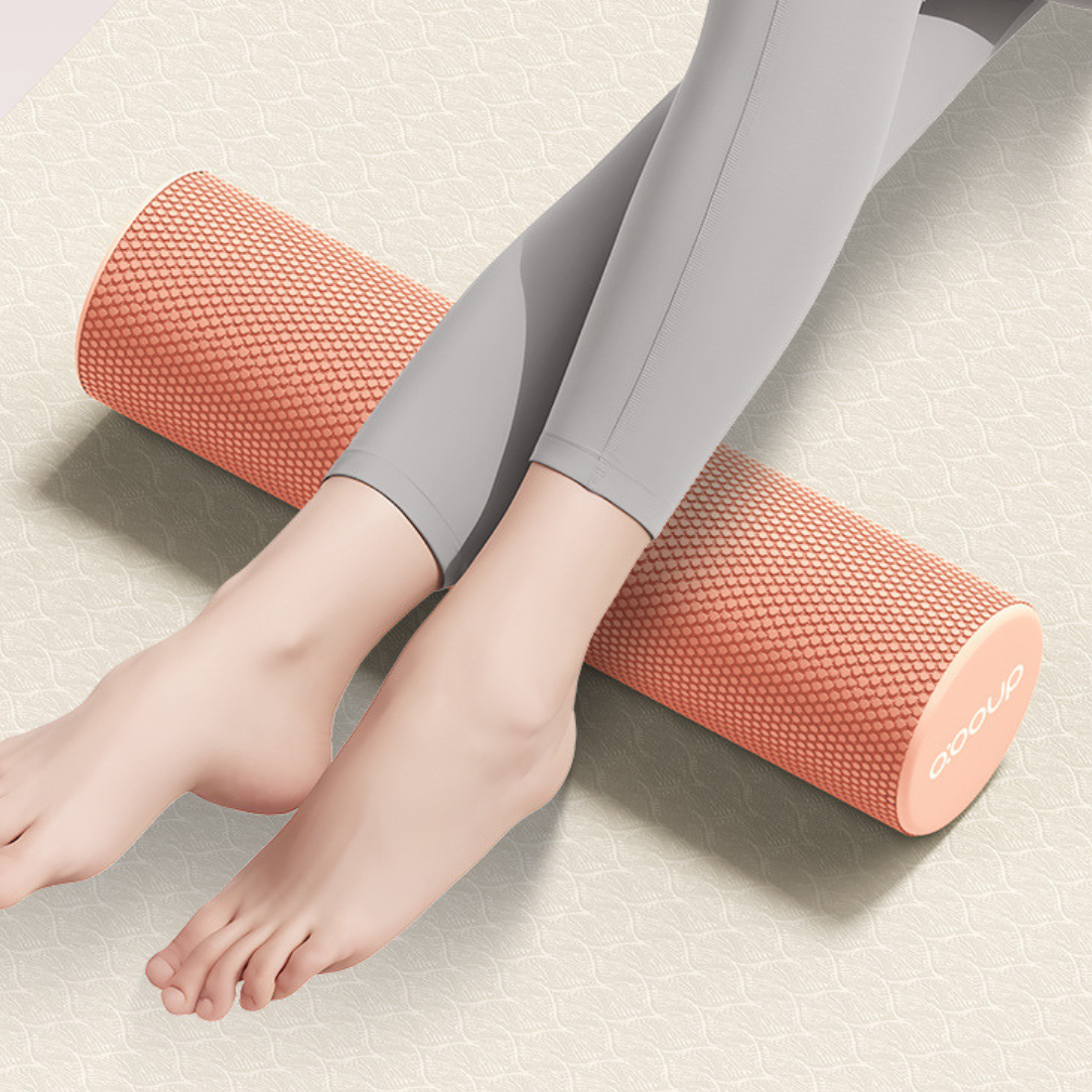 Sports Yoga Floating Point Foam Roller (Length:11.8 inch)