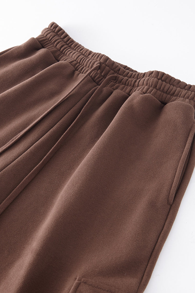 Fleece-Lined Cargo Joggers