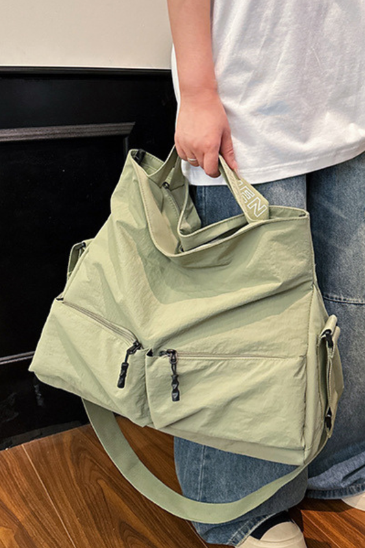 Multi-Pocket Oxford Cloth Casual Minimalist Travel Sport Bag